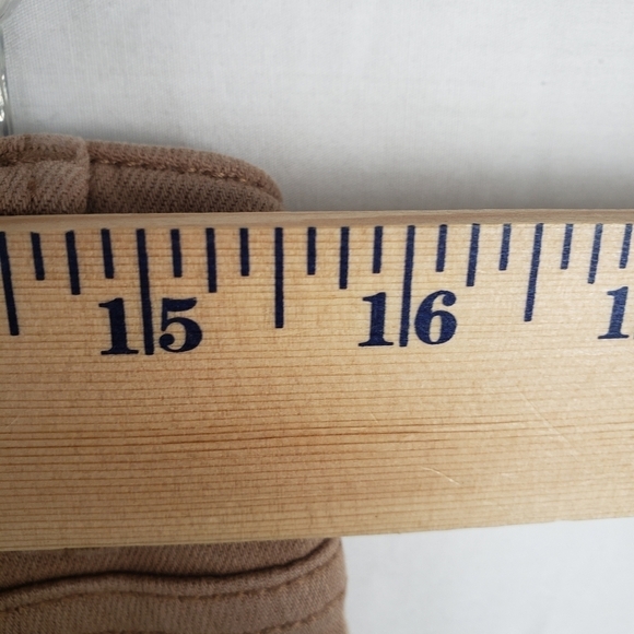 J.Jill Denim Authentic Fit Slim Ankle Tan Pants Sz 6 - Picture 6 of 8